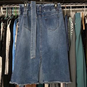 Jean skirt